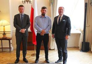 Polski bohater z Reading w Ambasadzie RP w Londynie