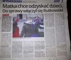 [VIDEO] SuperExpress oraz czołowe gazety na Podkarpaciu nagłośniły dziś szaleństwo uprowadzenia dzieci przez Jacka B. z Ostrowa w Gminie Radymno. 9-letnia Julka uciekła, 7-letni Michaś wciąż jest więziony, 20 listopada kolejna rozprawa