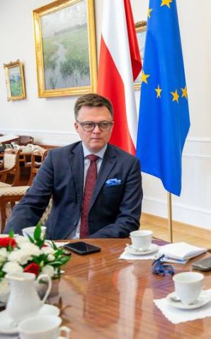 Wizytę u Marszałka Sejmu złożył Ambasador Szwecji
