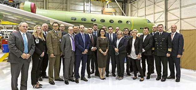 Zakończenie pierwszego etapu produkcji G550