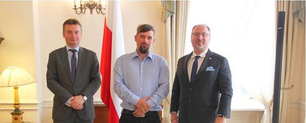Polski bohater z Reading w Ambasadzie RP w Londynie