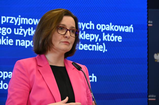 [VIDEO] Wiceministra Anita Sowińska nt. postulowanych zmian w systemie kaucyjnym