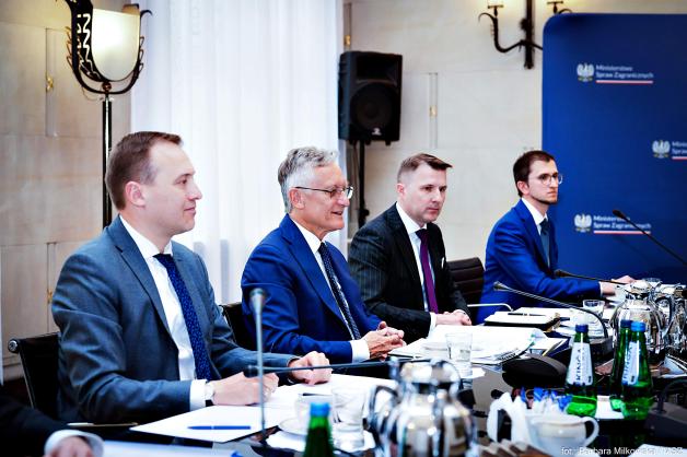 Wiceminister Marek Prawda spotkał się z wiceministrem spraw zagranicznych Republiki Armenii Paruyrem Hovhannisyanem
